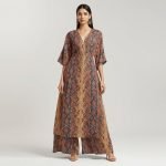 Readymade One Piece Skin Print Gown For Women/Girls