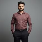 Male Formal Shirt | Wrinkle-Free Fabric