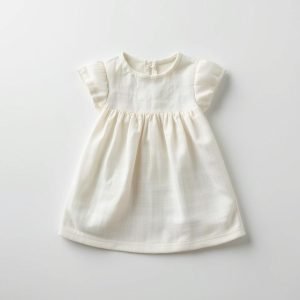 Chinese Lilen Baby Girls Frock
